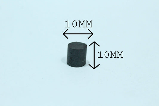 10 mm Dia x 10 mm Thick Ferrite Magnet