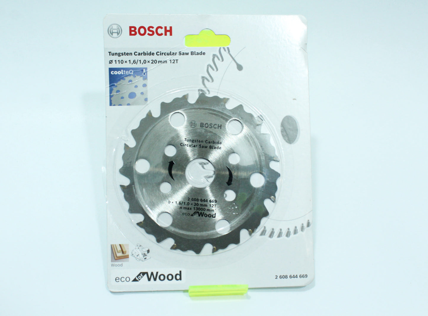 4" Bosch Tungsten Carbide Saw Blade (for wood)