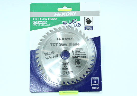 5" Hikoki Blue Value Saw Blade (for wood)